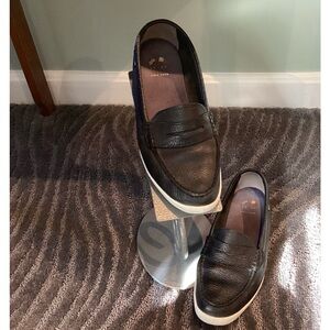 Cole Haan Nantucket Navy (black) Slip On Penny Loafer flat Shoes VGUC